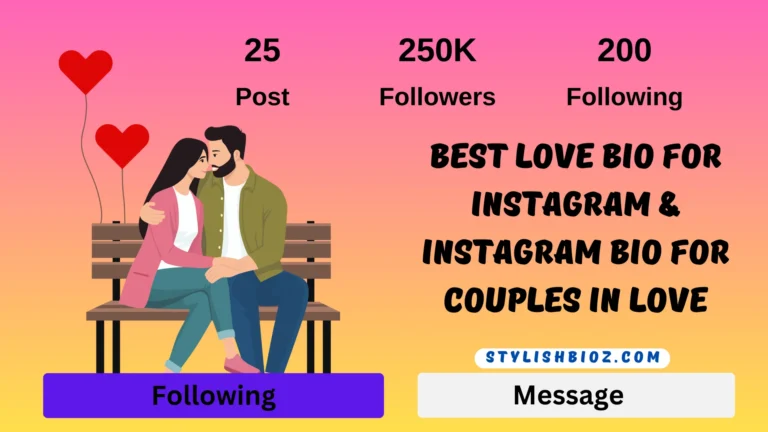 Best Love Bio for Instagram