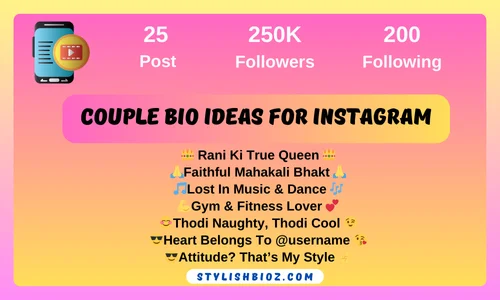 couple bio ideas for instagram