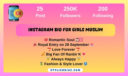 Instagram bio for girls muslim