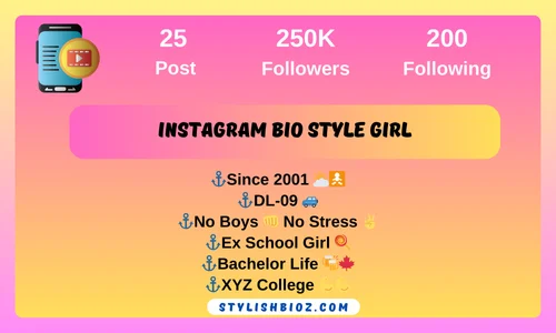 instagram bio style girl