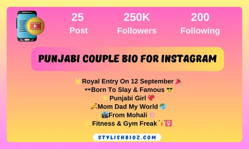 punjabi couple bio for instagram
