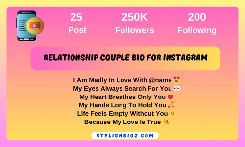 relationship couple bio for instagram