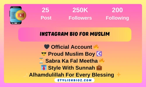Instagram Bio For Muslim