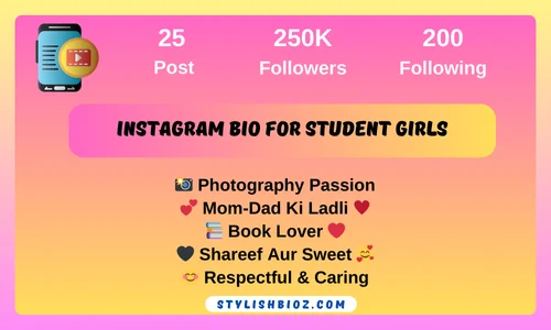 Instagram Bio For Student Girls