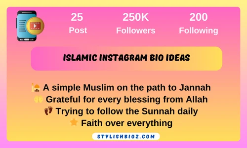 Islamic Instagram Bio Ideas