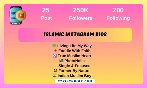 Islamic instagram bios