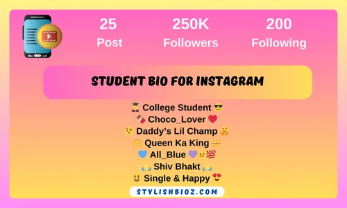 Student Bio For Instagram