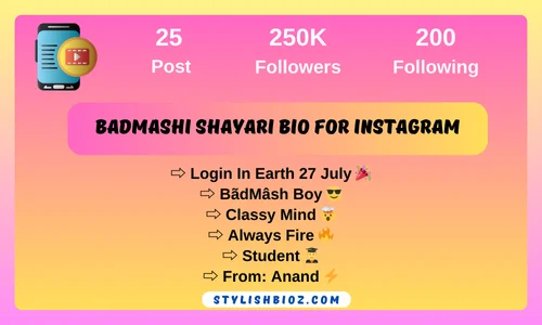 badmashi shayari bio for instagram