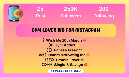 390+ New Instagram Bio Gym Lovers 2026 | Fitness, Attitude & Gym Motivation Lines bio gym lover bio for instagram