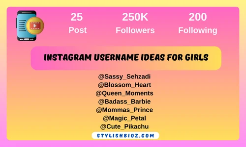 instagram username ideas for girls