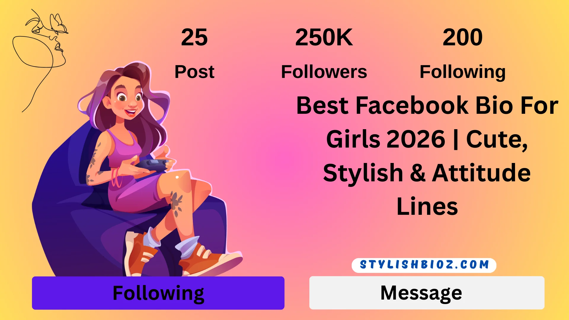 Best Facebook Bio For Girls