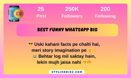 Best funny whatsapp bio