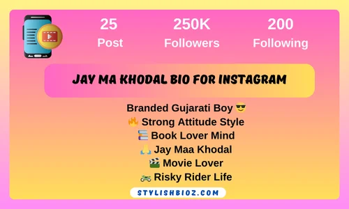 Jay Ma Khodal Bio For Instagram
